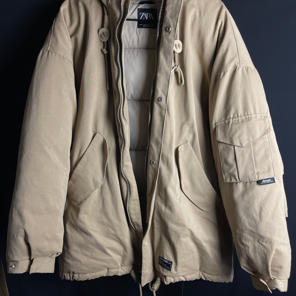 ZARA OVERSIZED PUFFER JACKET ❄️🏂🏔